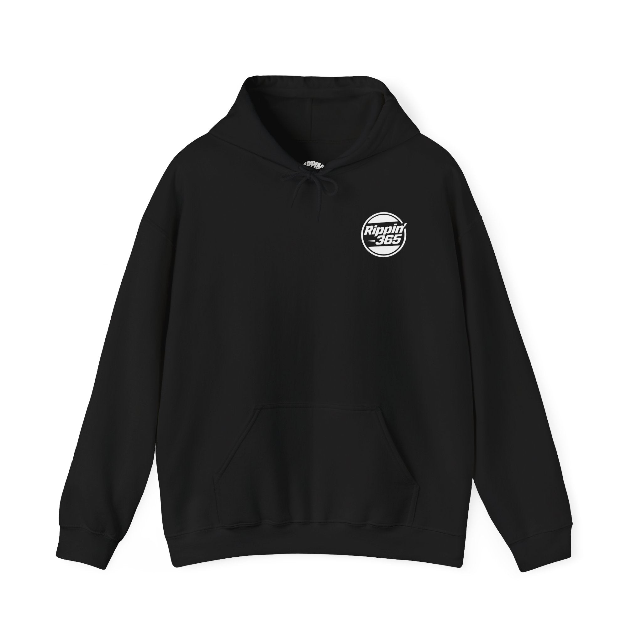 Rippin' 365 - Basic Logo Hoodie Front/Back