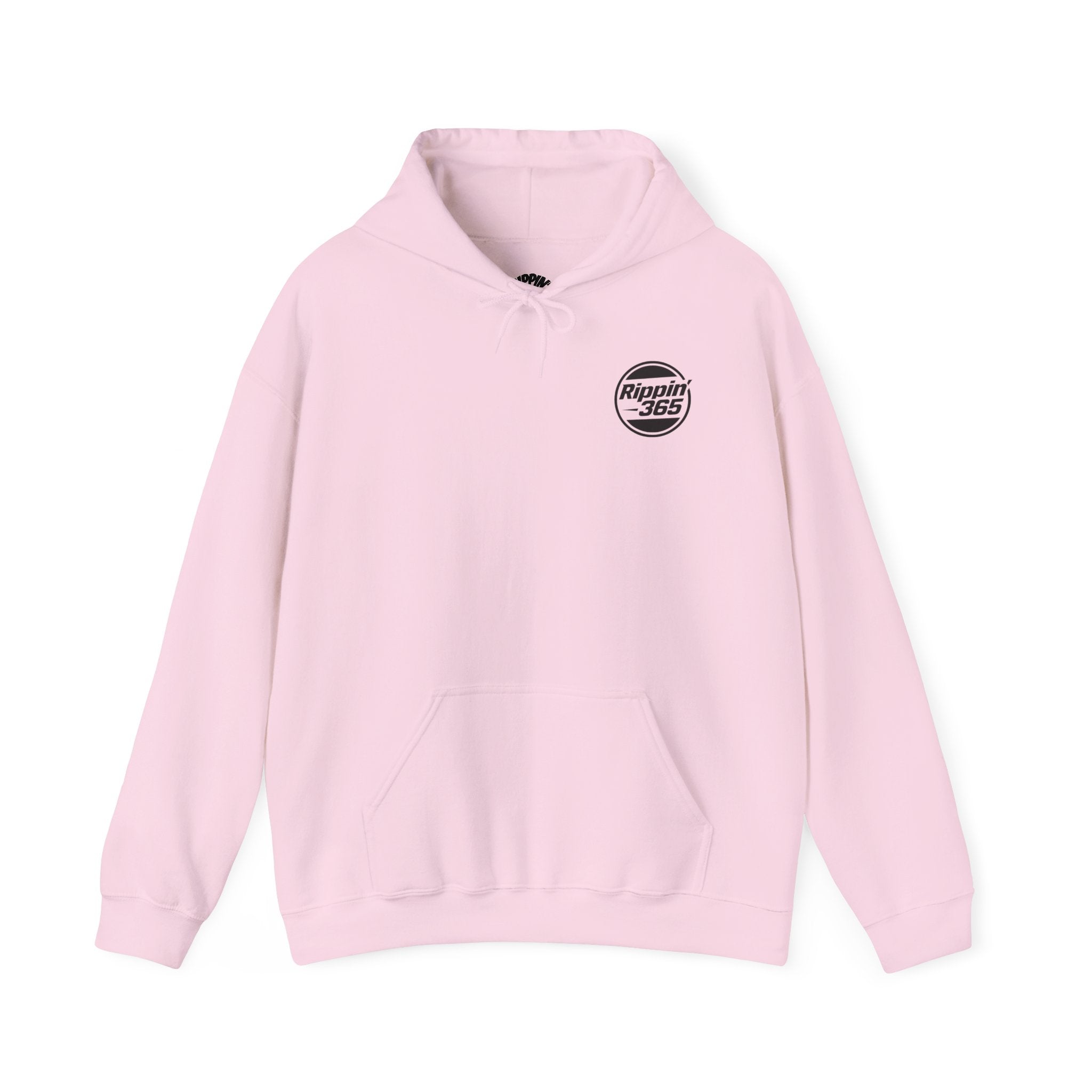 Rippin' 365 - OG Basic Logo Hoodie - Front/Back