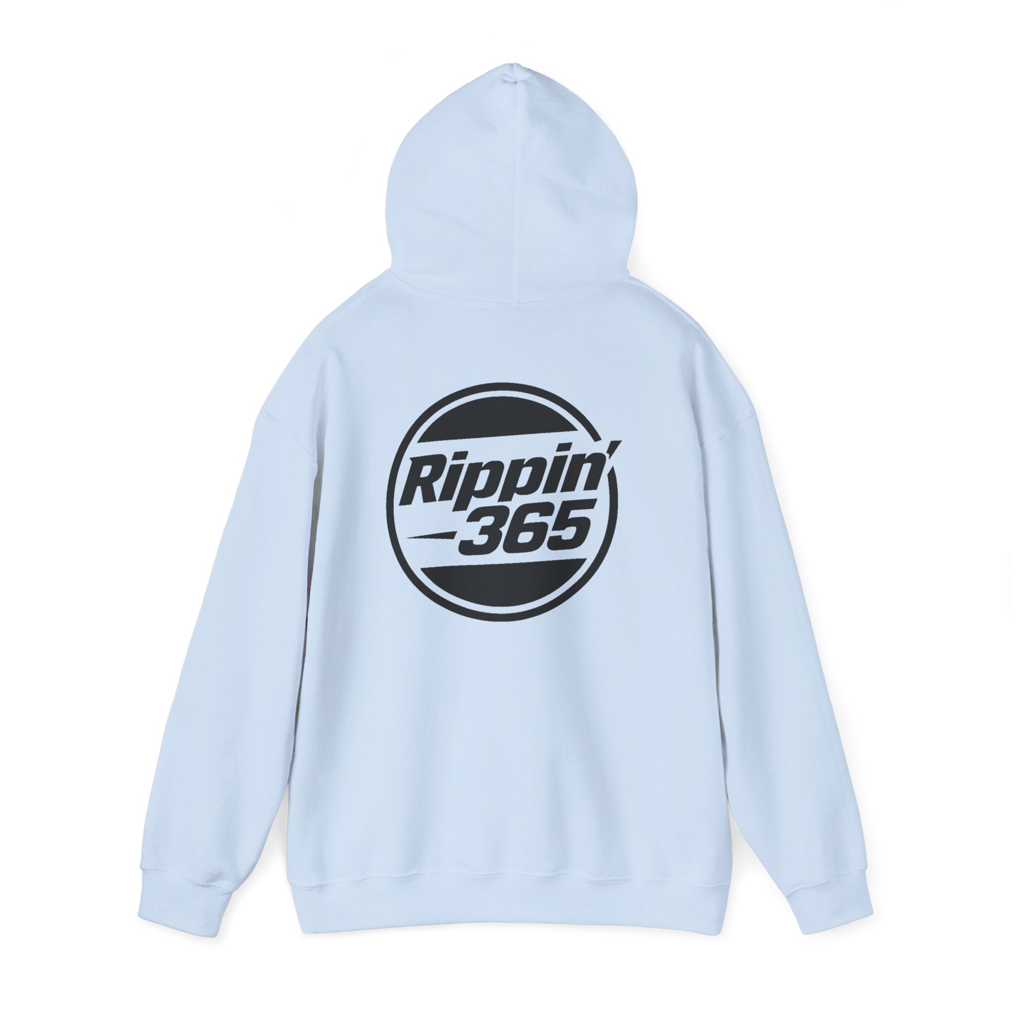 Rippin' 365 - Basic Logo Hoodie Front/Back