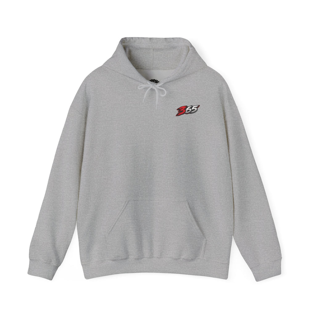 Rippin' 365 - New School "365" Logo Hoodie - Front/Back