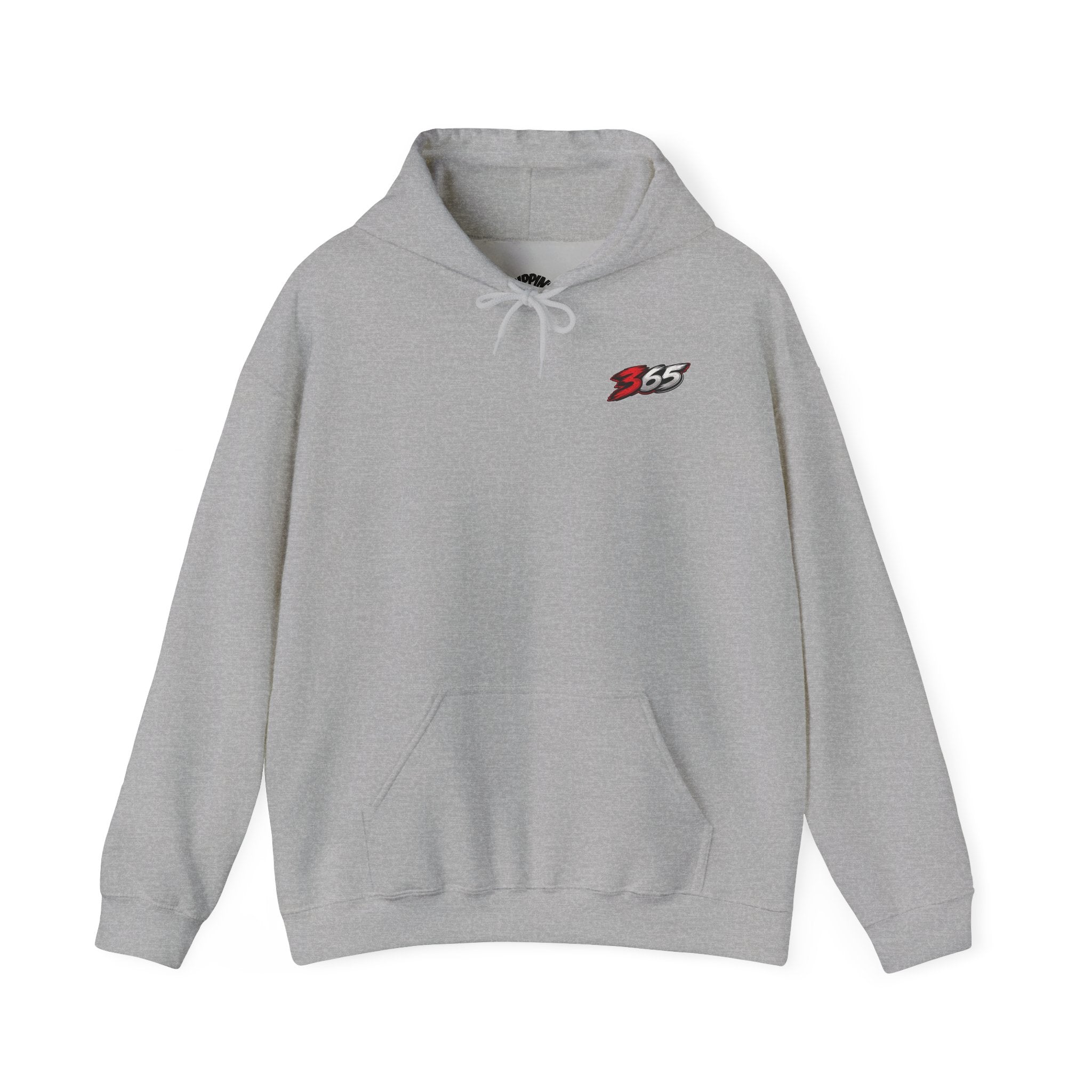 Rippin' 365 - New School "365" Logo Hoodie - Front/Back