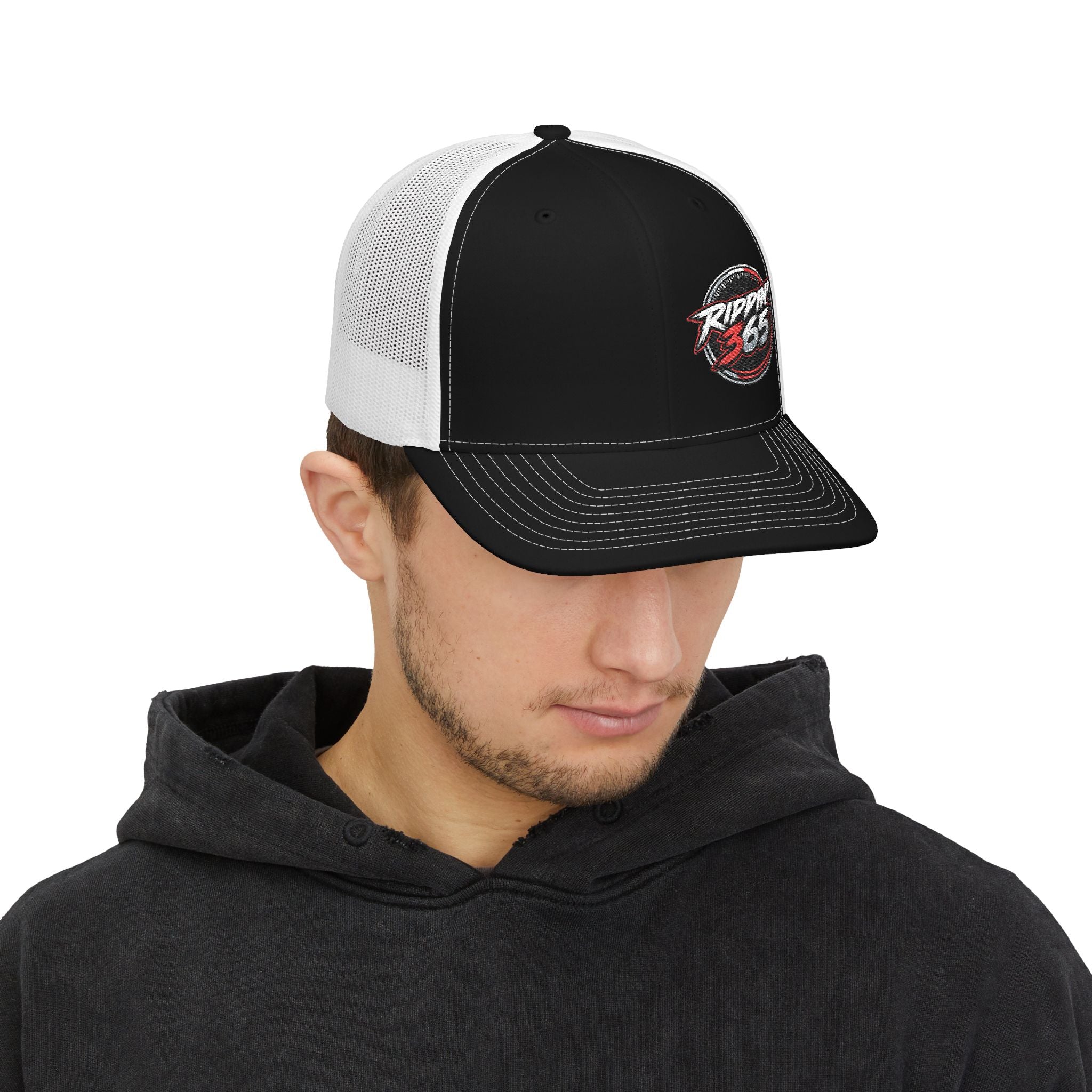 Rippin' 365 - New School Logo Trucker Hat