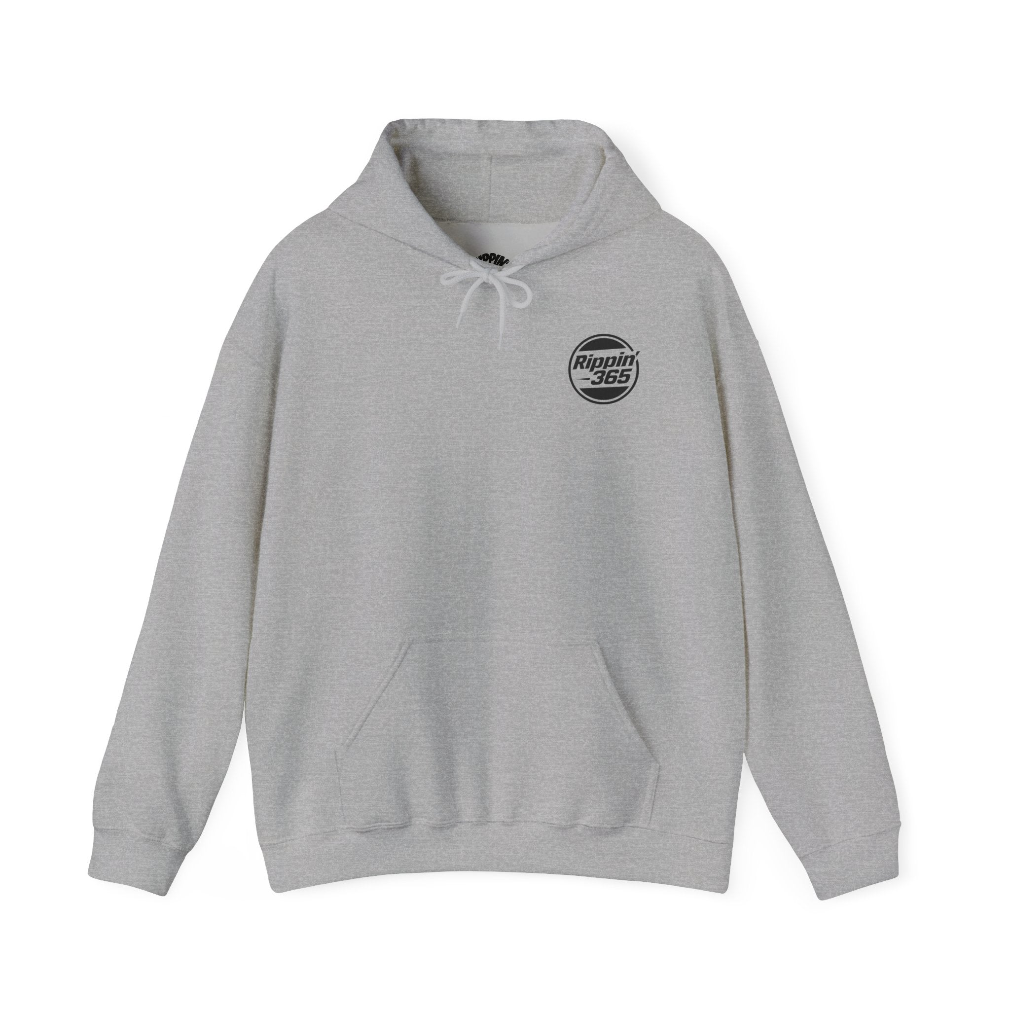 Rippin' 365 - Basic Logo Hoodie Front/Back