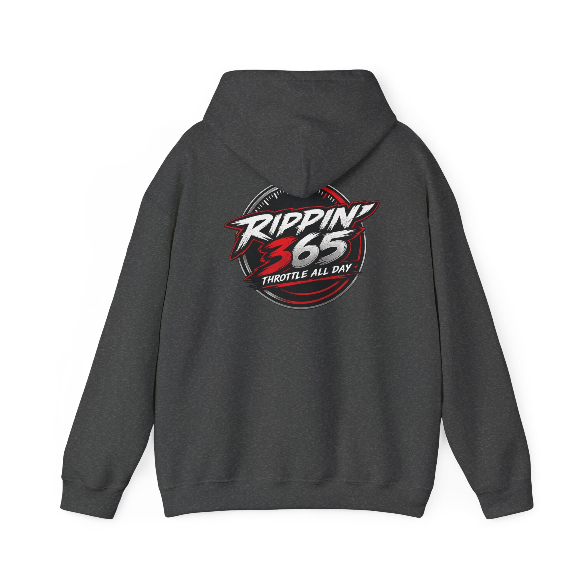 Rippin' 365 - New School "365" Logo Hoodie - Front/Back