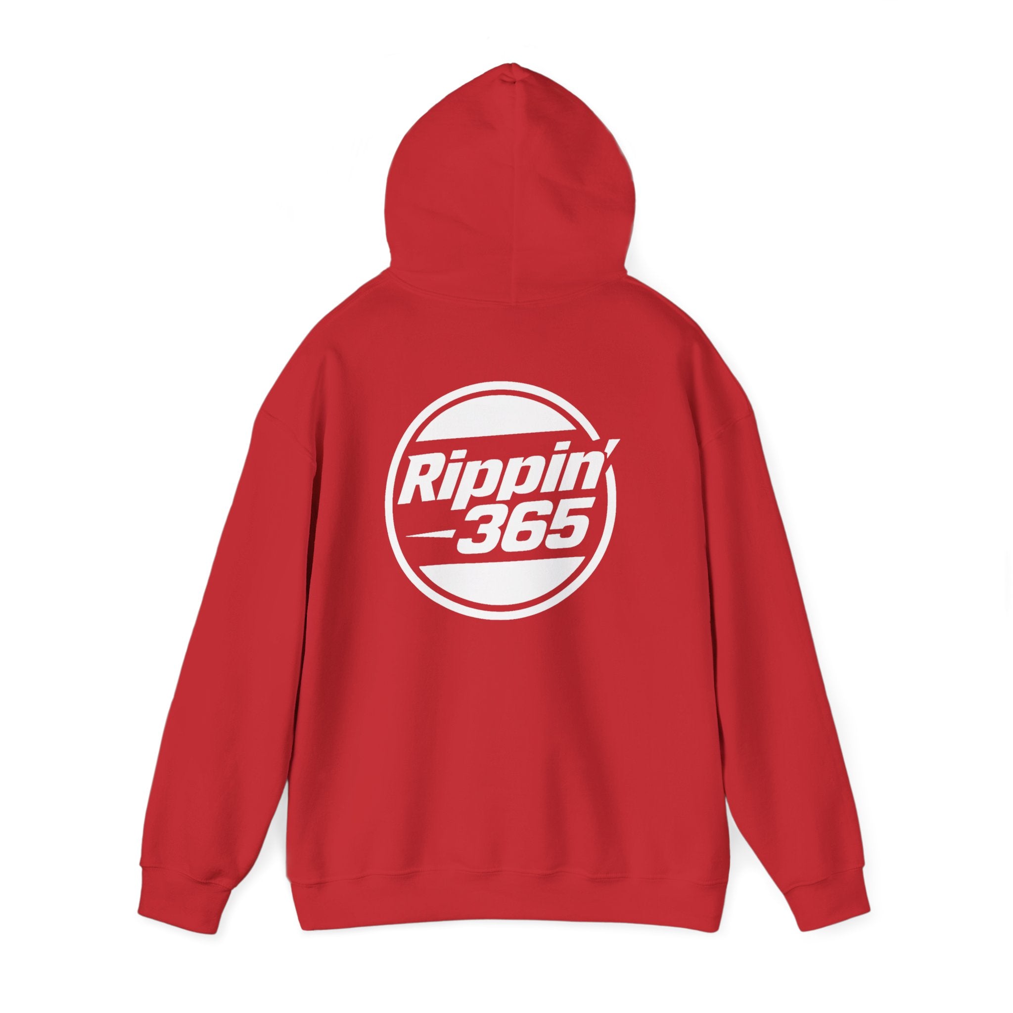 Rippin' 365 - OG Basic Logo Hoodie - Front/Back