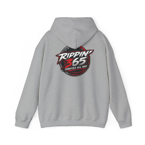 Rippin' 365 - New School "365" Logo Hoodie - Front/Back