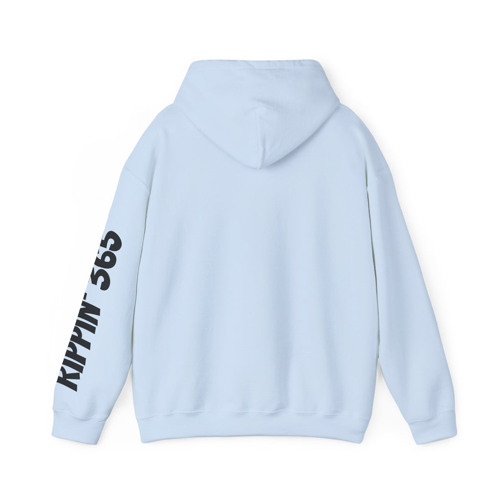 Rippin' 365 - OG Basic Logo Hoodie with Sleeve Text