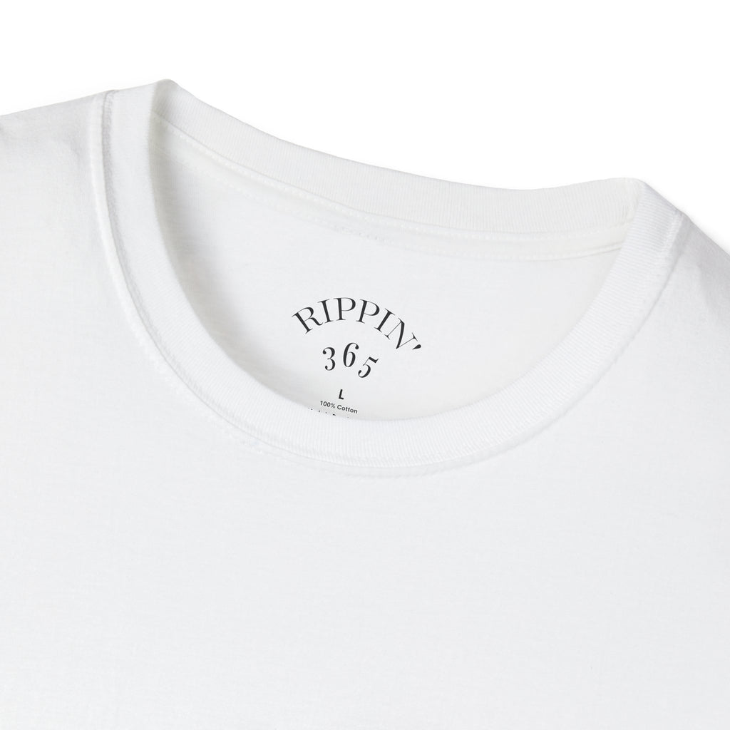 Rippin' 365 - New School "Throttle All Day" Logo T-Shirt