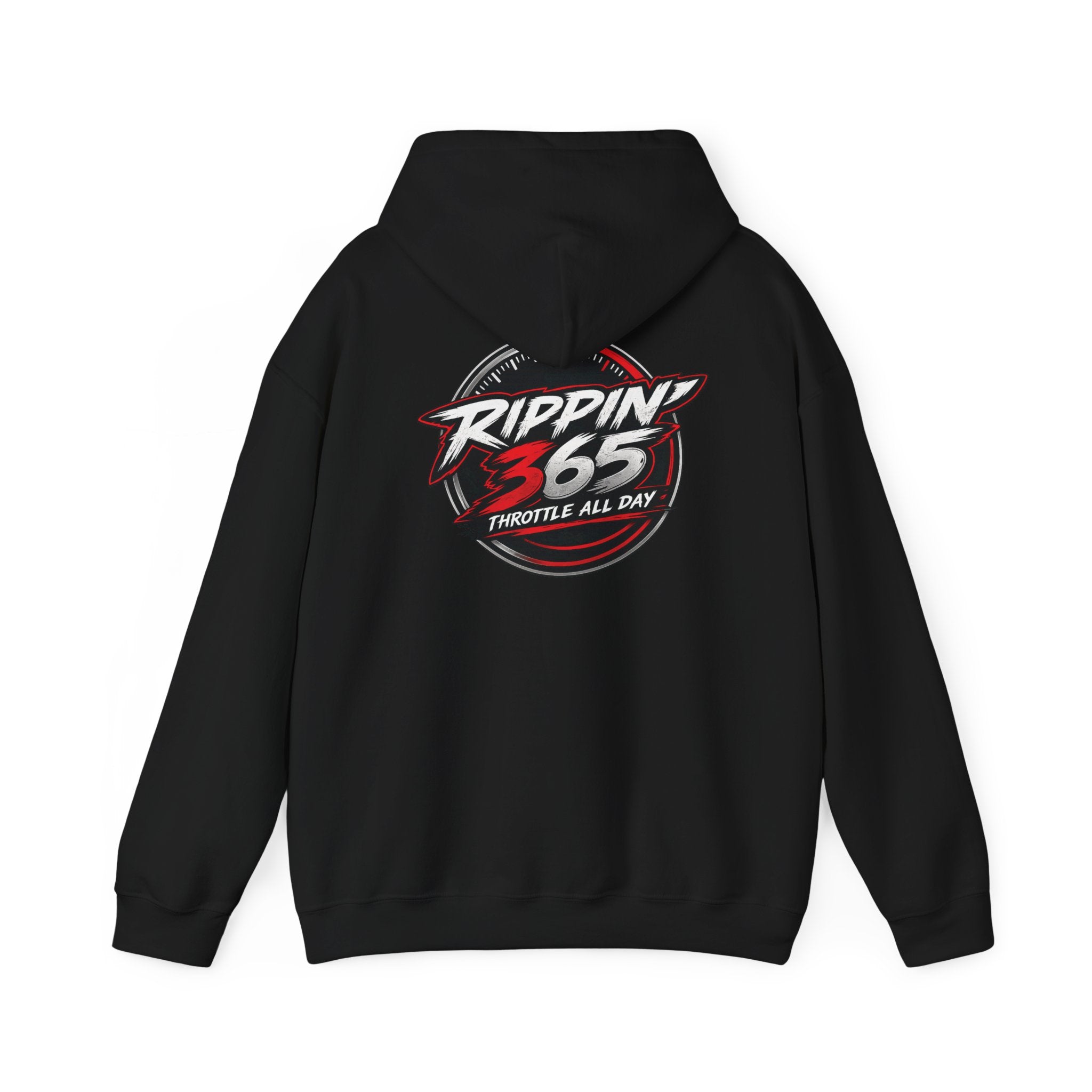 Rippin' 365 - New School "365" Logo Hoodie - Front/Back