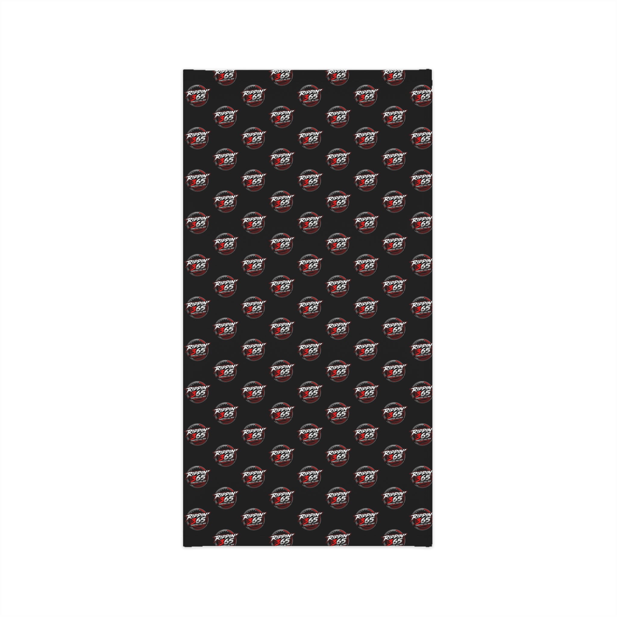 Rippin' 365 - New School Logo Black Lightweight Neck Gaiter
