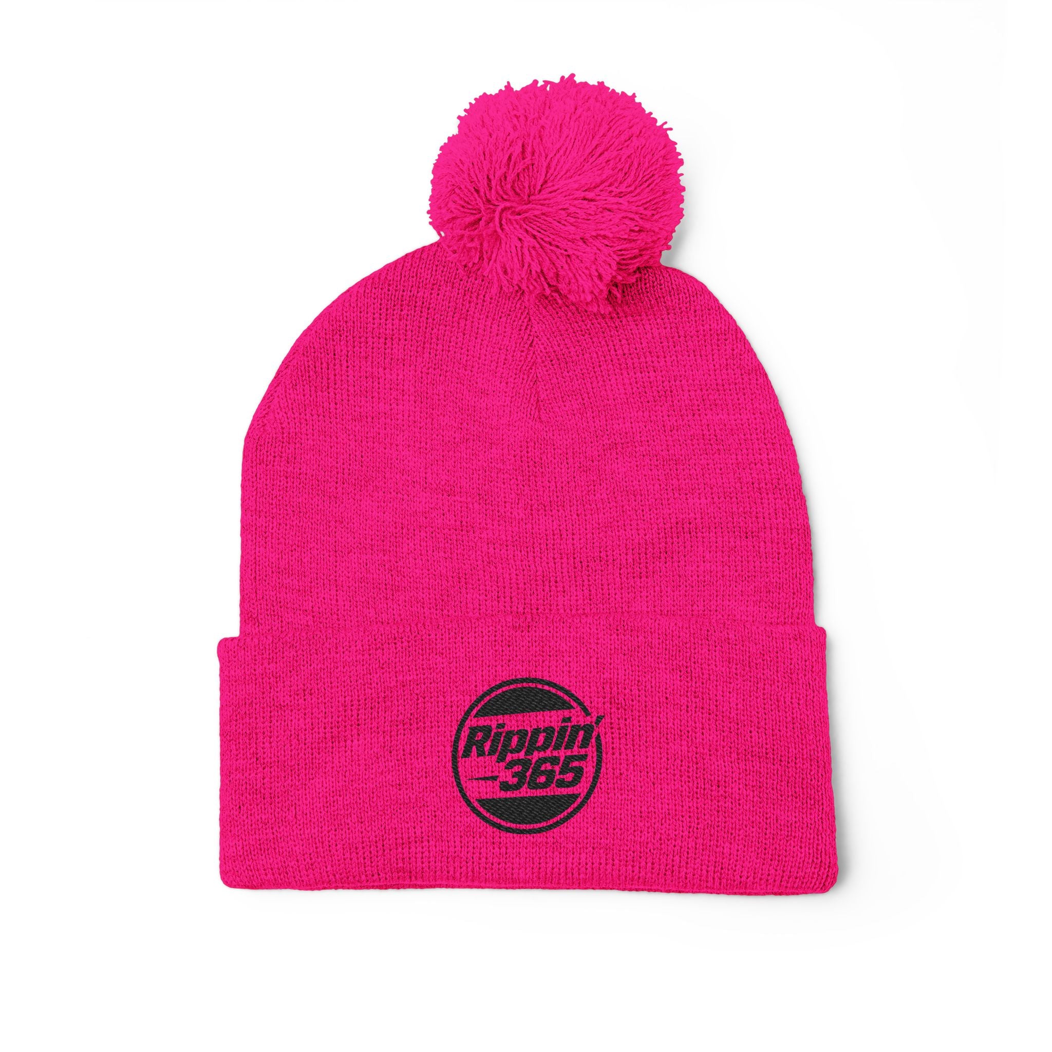 Rippin' 365 - OG Basic Logo Pom Winter Beanie