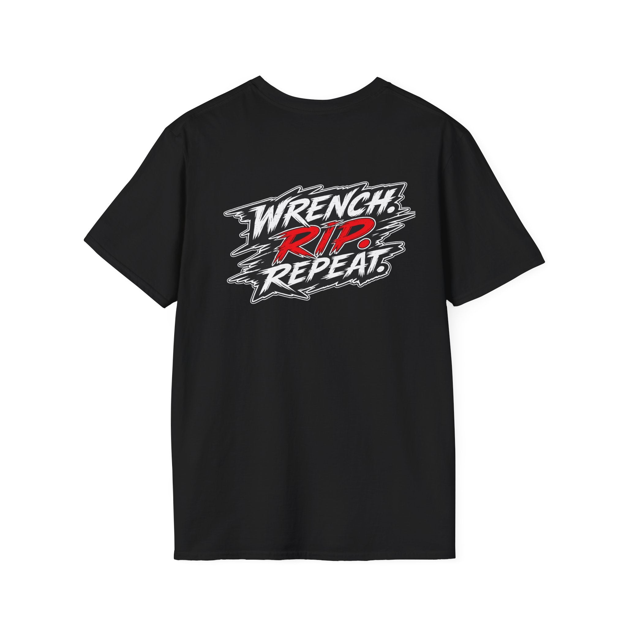 Rippin' 365 - "Wrench. RIP. Repeat" Logo T-Shirt