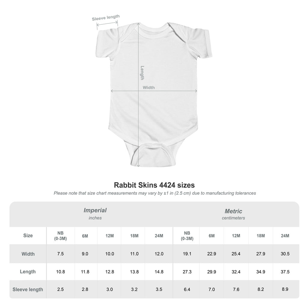 Rippin' 365 - Infant Bodysuit – Basic Logo Onesie