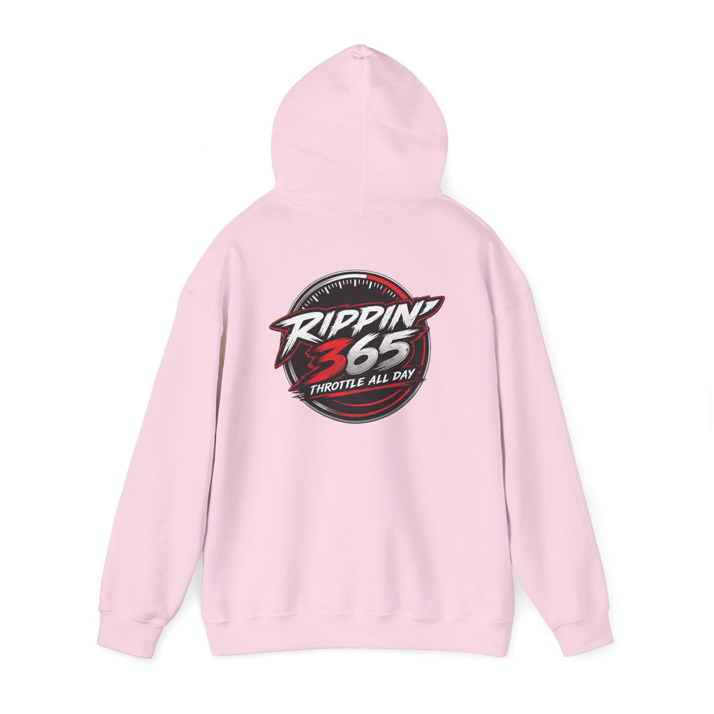 Rippin' 365 - New School "365" Logo Hoodie - Front/Back