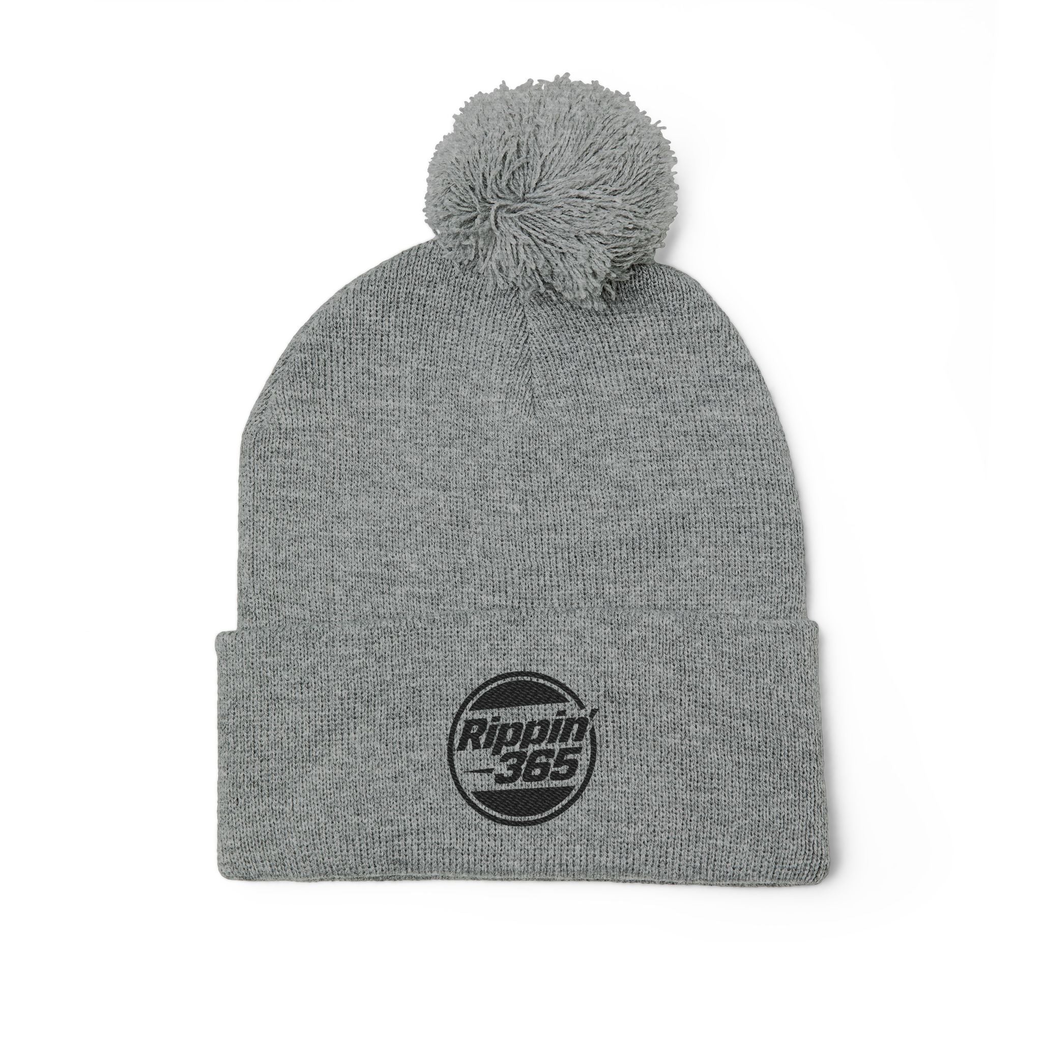 Rippin' 365 - OG Basic Logo Pom Winter Beanie