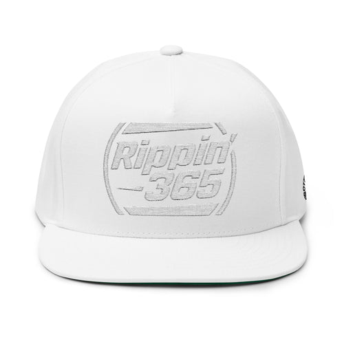 Rippin 365' - Embroidered Flat Bill Cap