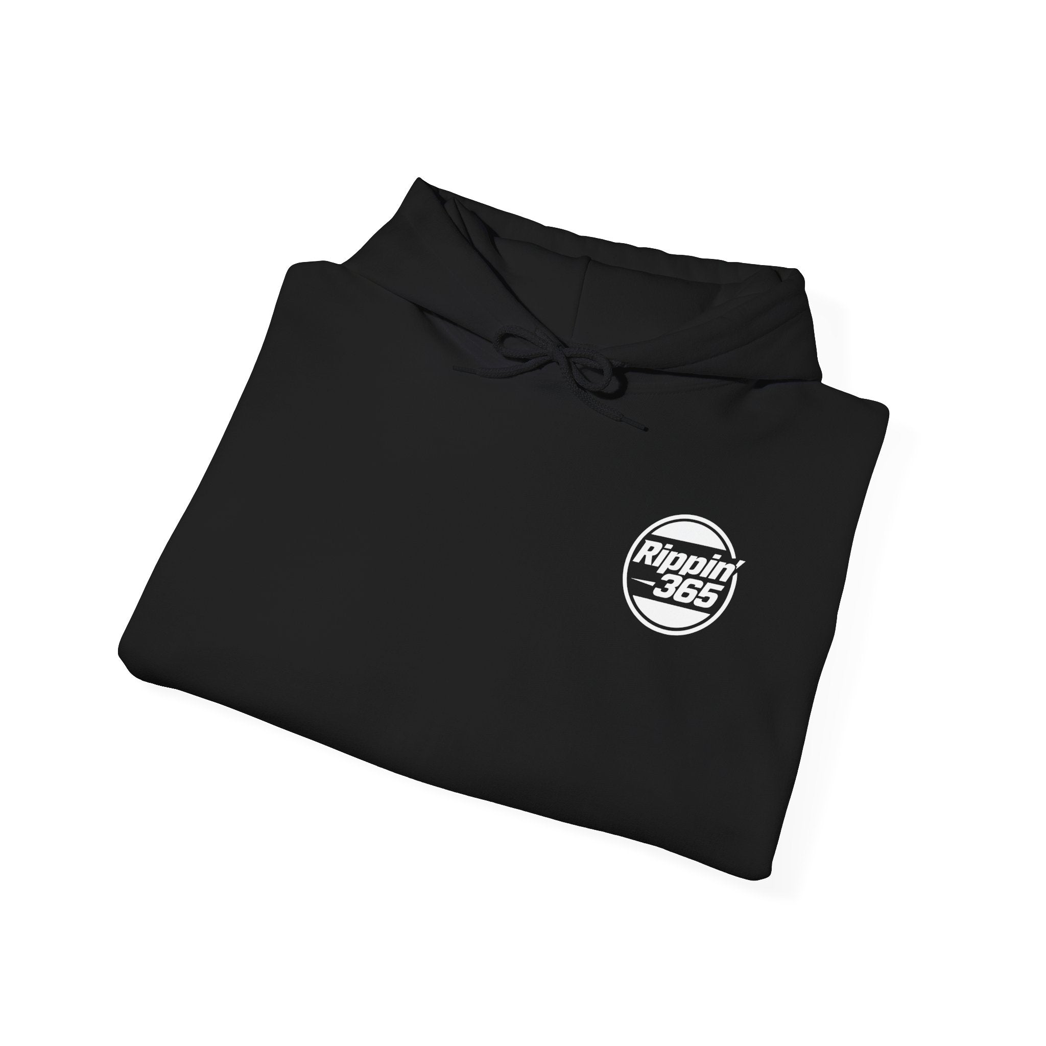 Rippin' 365 - OG Basic Logo Hoodie with Sleeve Text