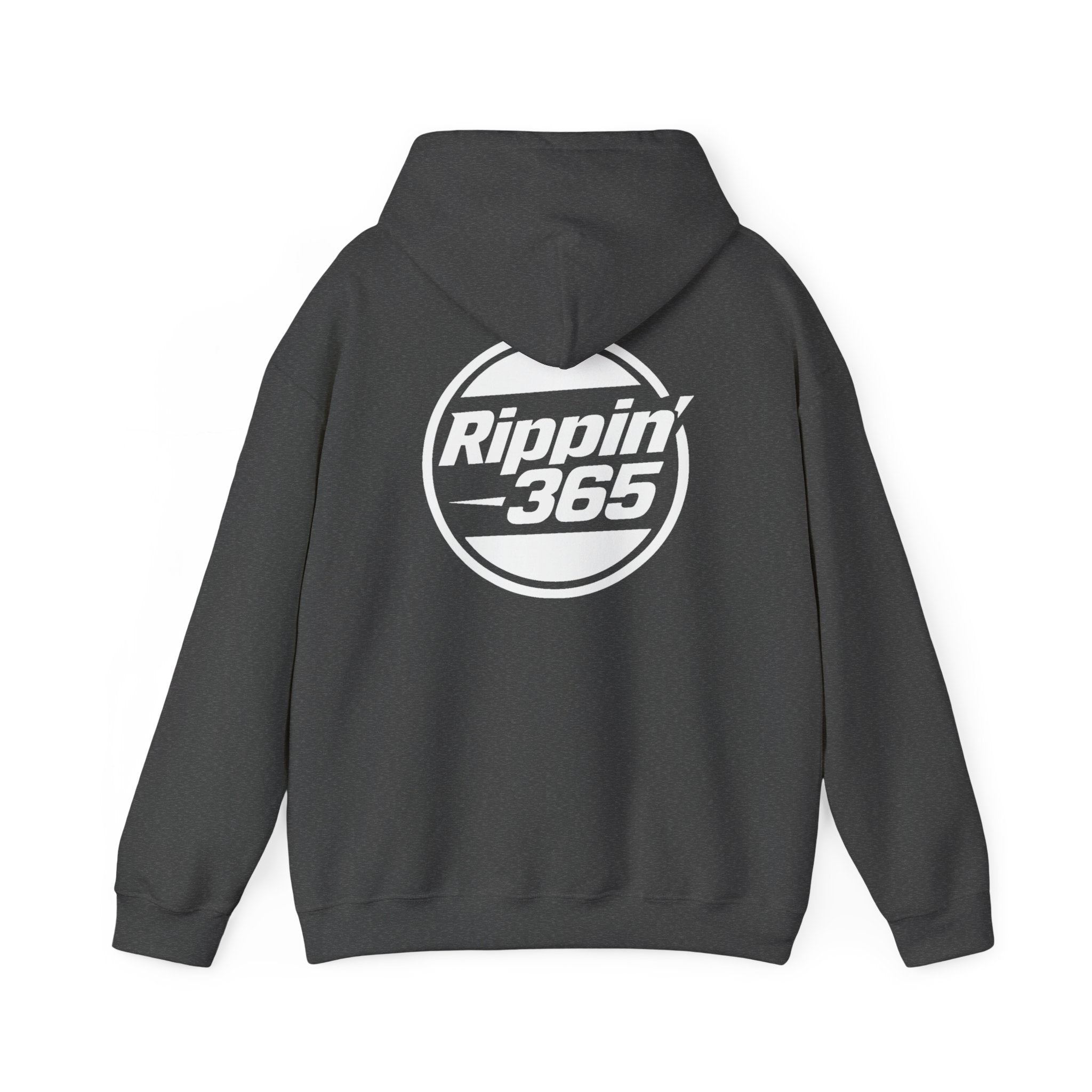 Rippin' 365 - OG Basic Logo Hoodie - Front/Back
