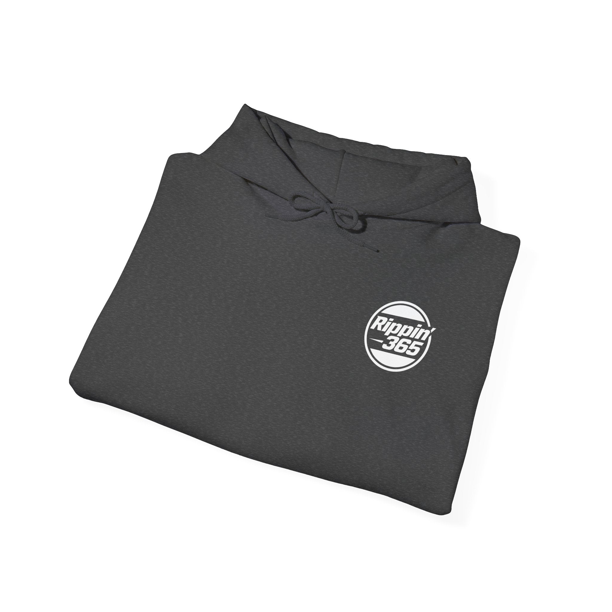 Rippin' 365 - OG Basic Logo Hoodie with Sleeve Text