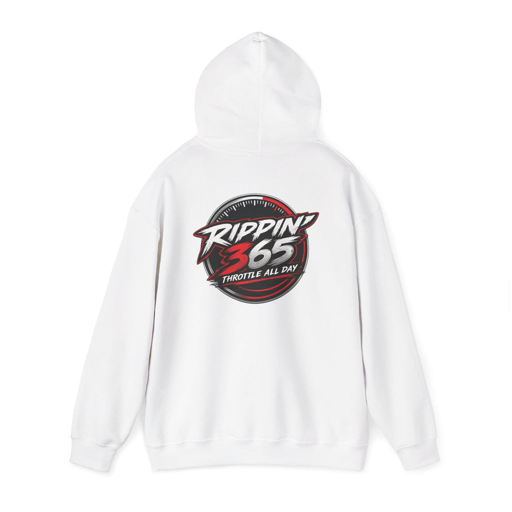 Rippin' 365 - New School "365" Logo Hoodie - Front/Back
