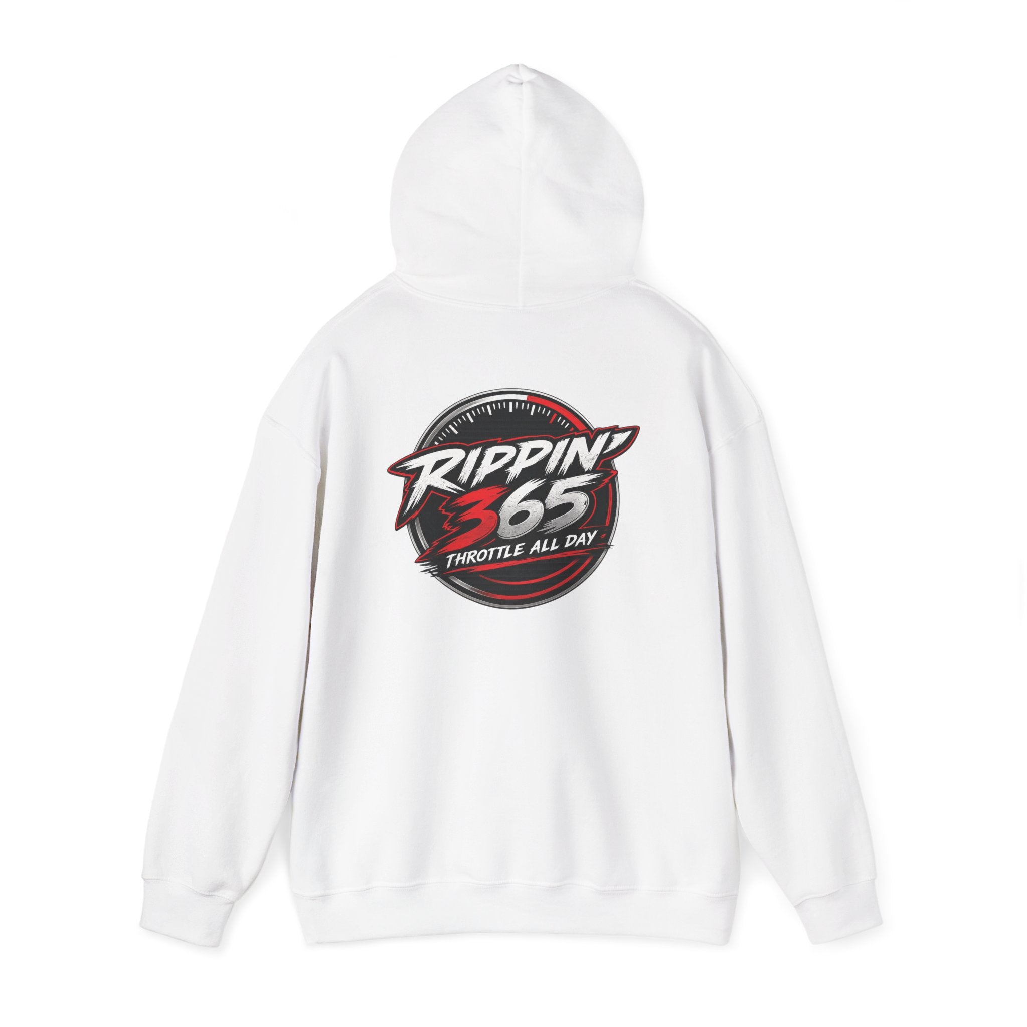 Rippin' 365 - New School "365" Logo Hoodie - Front/Back