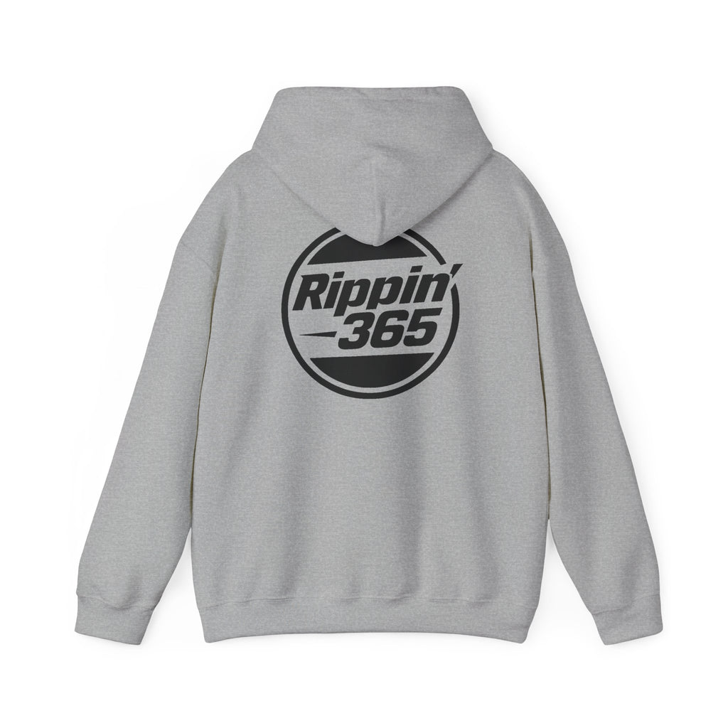 Rippin' 365 - OG Basic Logo Hoodie - Front/Back