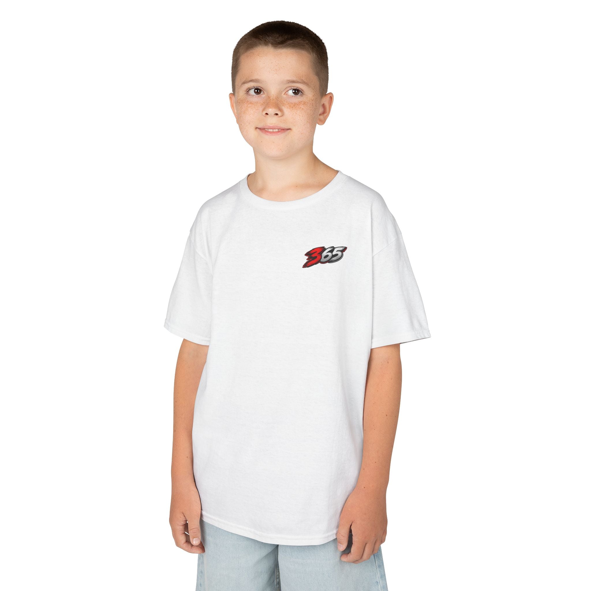 Rippin' 365 - New School Logo T‑Shirt for Kids
