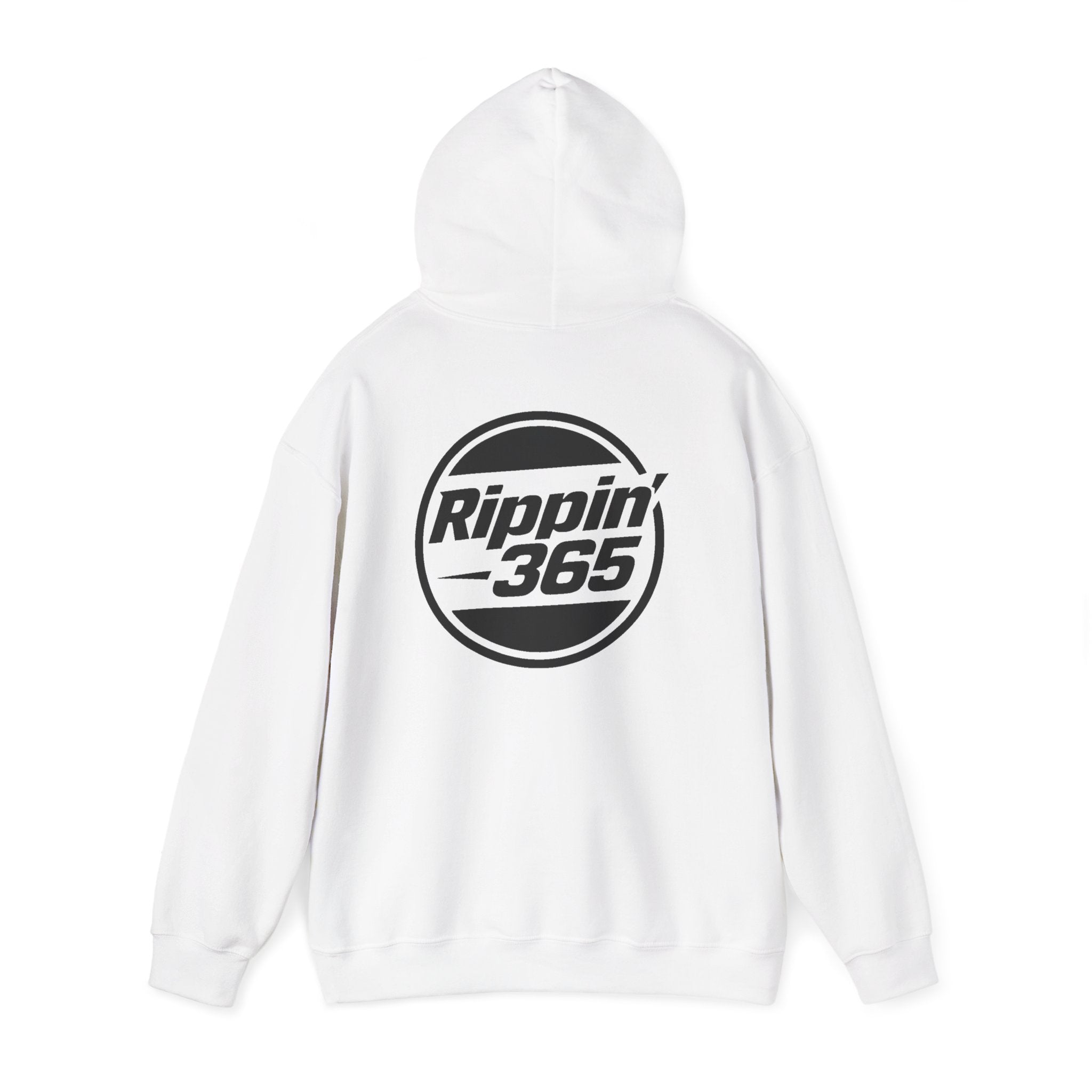 Rippin' 365 - OG Basic Logo Hoodie - Front/Back