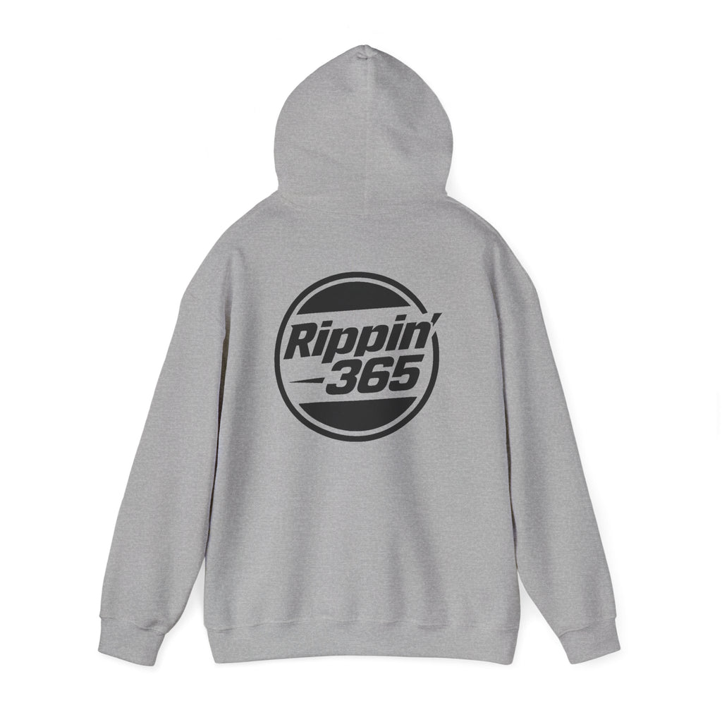 Rippin' 365 - OG Basic Logo Hoodie - Front/Back