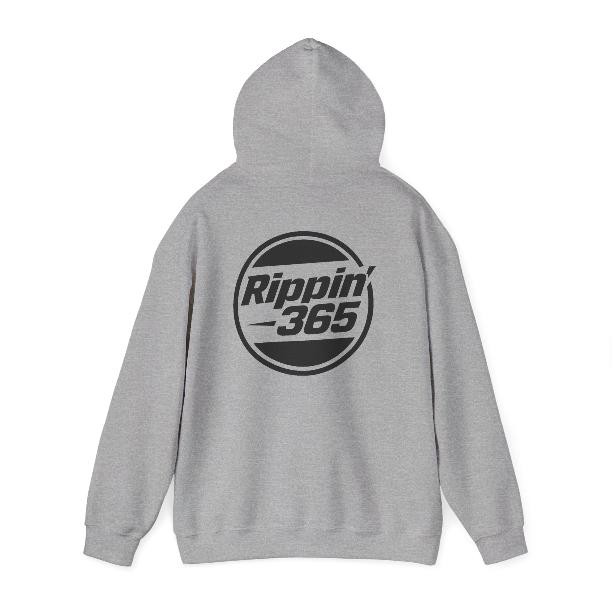 Rippin' 365 - OG Basic Logo Hoodie - Front/Back