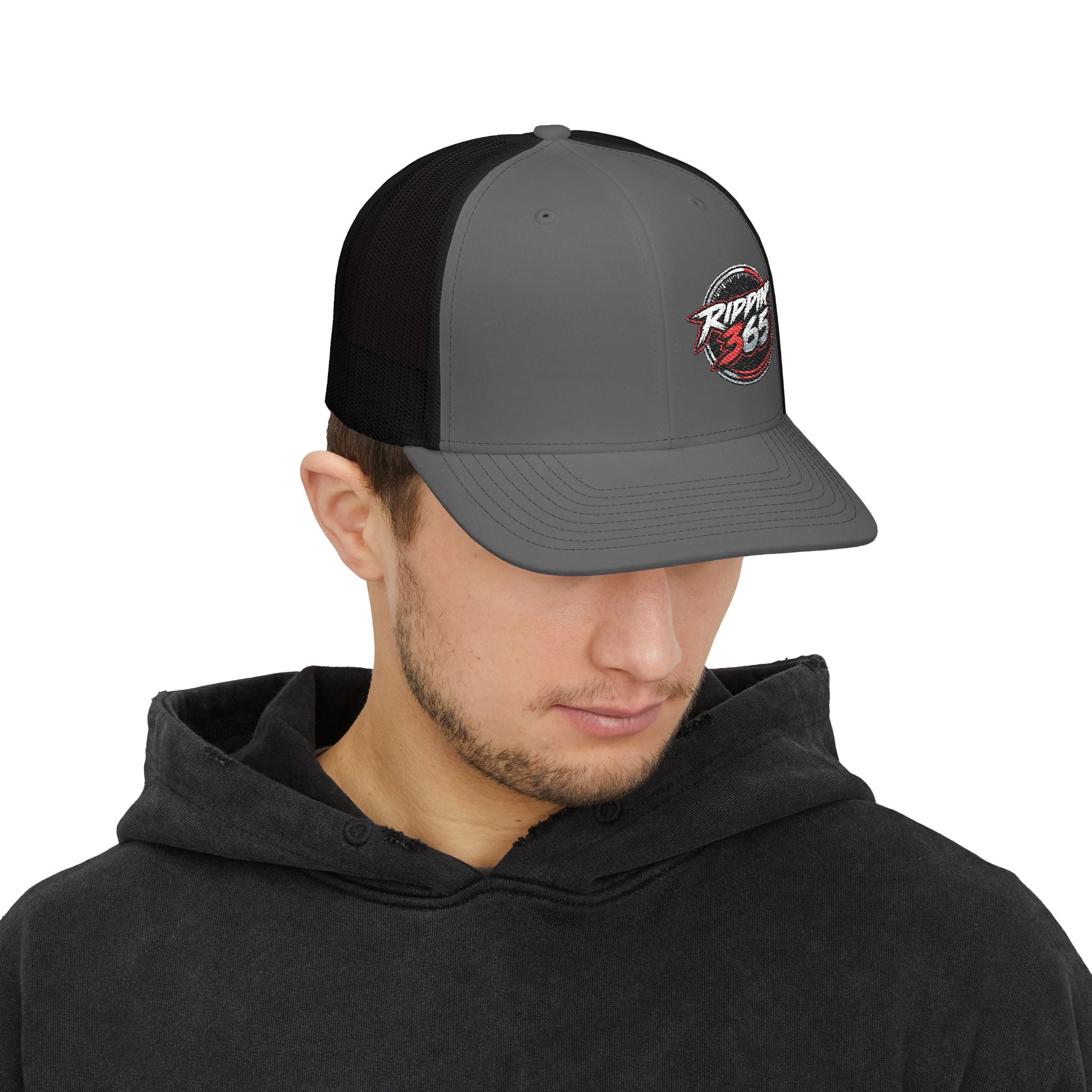 Rippin' 365 - New School Logo Trucker Hat